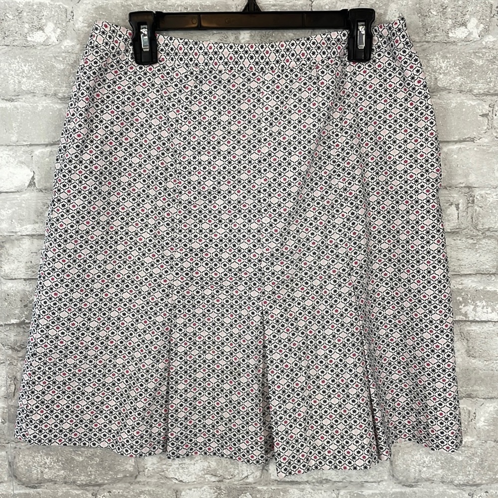 Oscar De La Renta Print Skirt